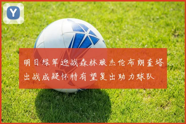 明日绿军迎战森林狼杰伦布朗奎塔出战成疑怀特有望复出助力球队